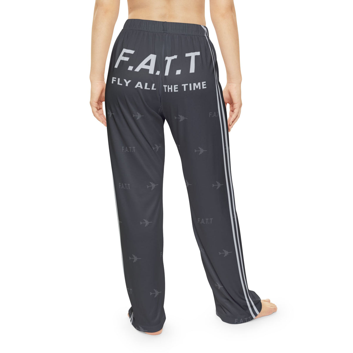 F.A.T.T Women's Flight Lounge Pants — Charcoal / Silver