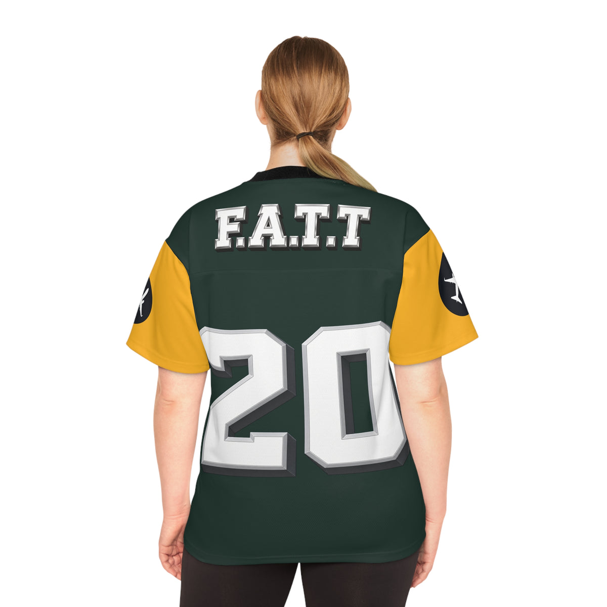 F.A.T.T #20 Football Jersey — Green Bay | Green / Gold