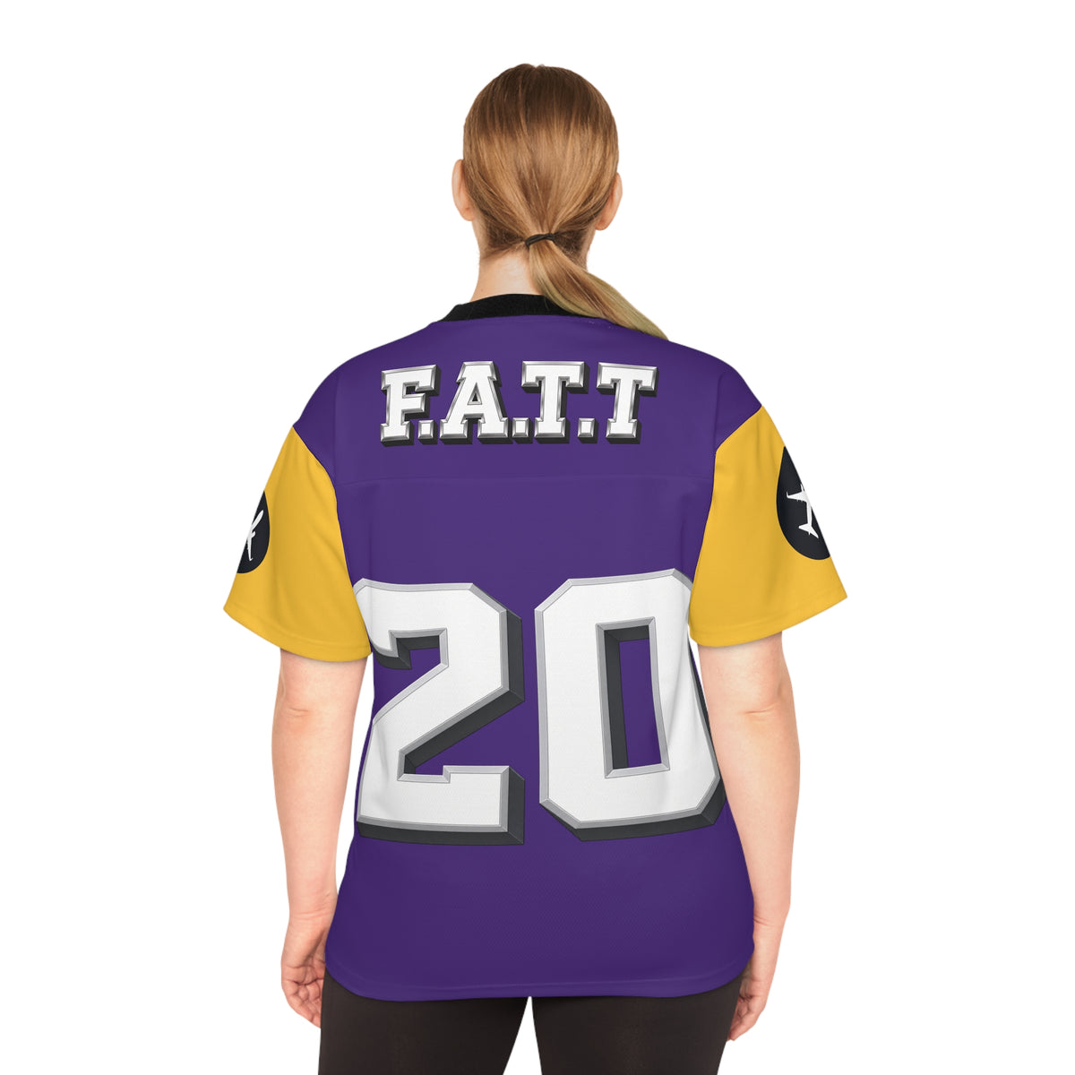 F.A.T.T #20 Football Jersey — Minnesota | Purple / Gold