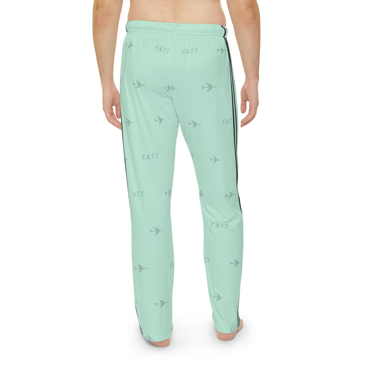 F.A.T.T Men's Flight Lounge Pants — Mint / Charcoal