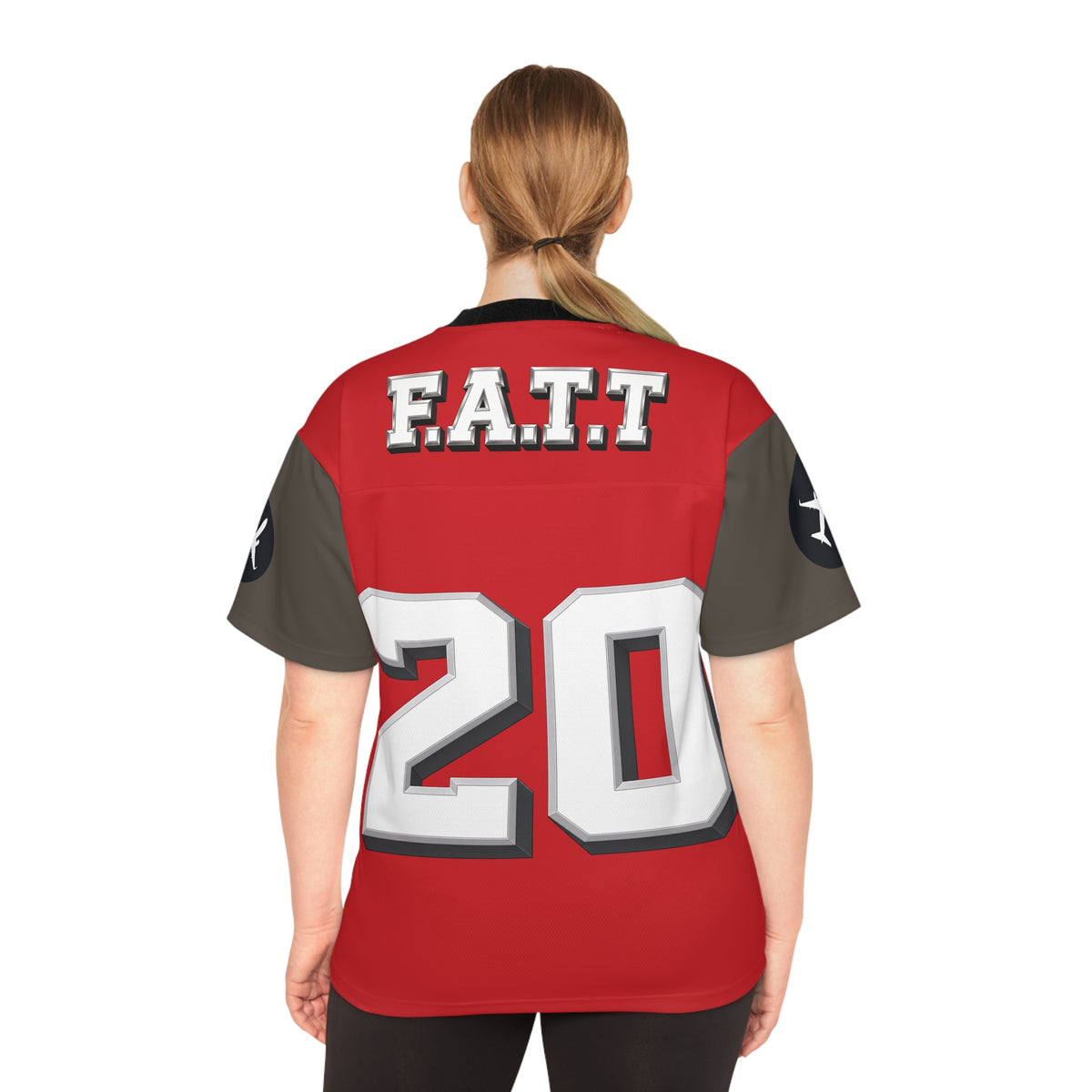 F.A.T.T #20 Football Jersey — Tampa Bay | Red / Pewter