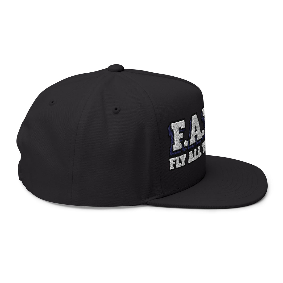 F.A.T.T New England Jersey Matching Snapback — Navy / Red | Cotton
