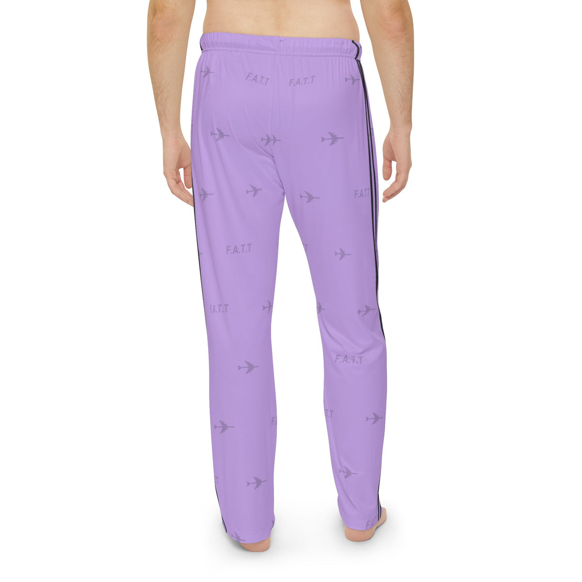 F.A.T.T Men's Flight Lounge Pants — Lavender / Charcoal