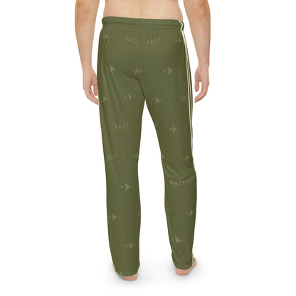 F.A.T.T Men's Flight Lounge Pants — Olive / Cream