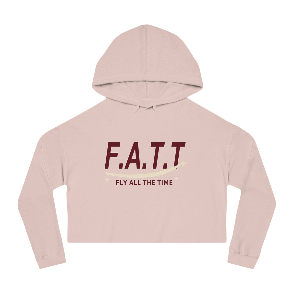 F.A.T.T Women's Flight Cropped Hoodie