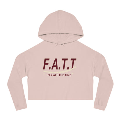 F.A.T.T Women's Flight Cropped Hoodie