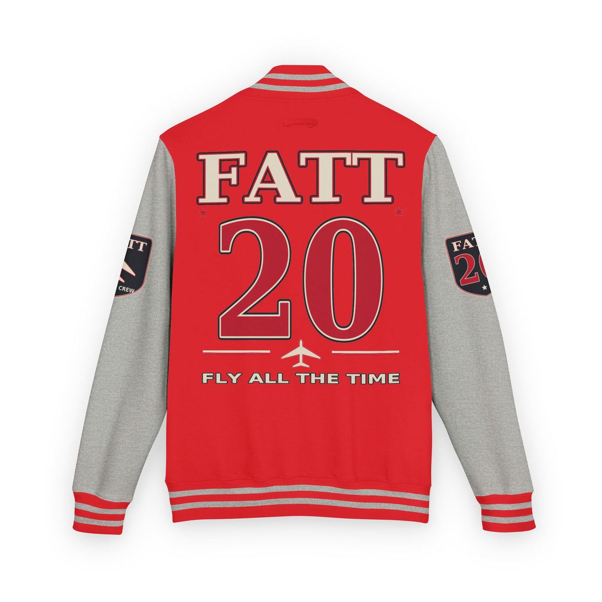 F.A.T.T Red Rose Flight #20 Varsity Jacket
