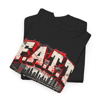 F.A.T.T Turntable Graphic Tee — Bred / Chicago | Cotton S–5XL