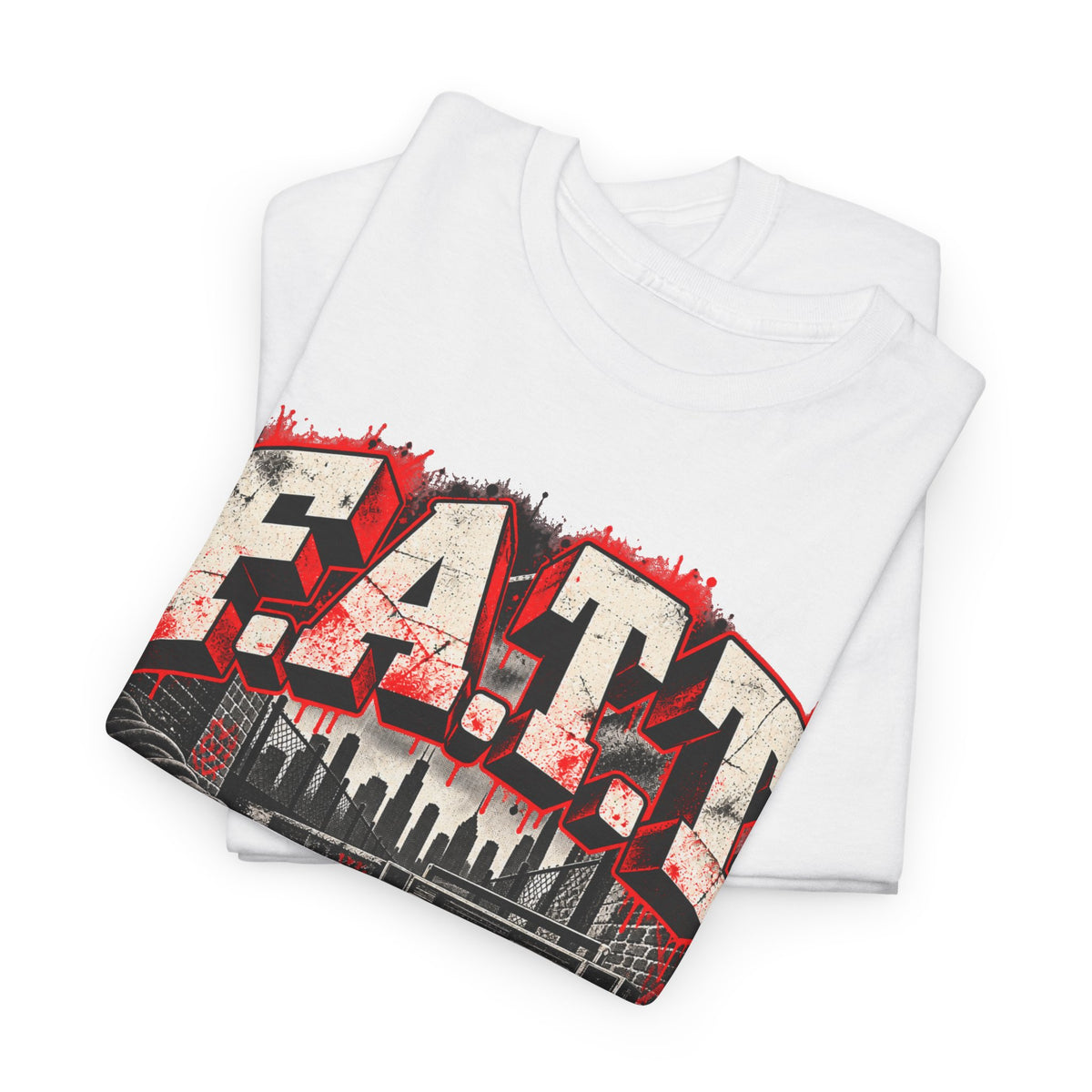 F.A.T.T Turntable Graphic Tee — Bred / Chicago | Cotton S–5XL