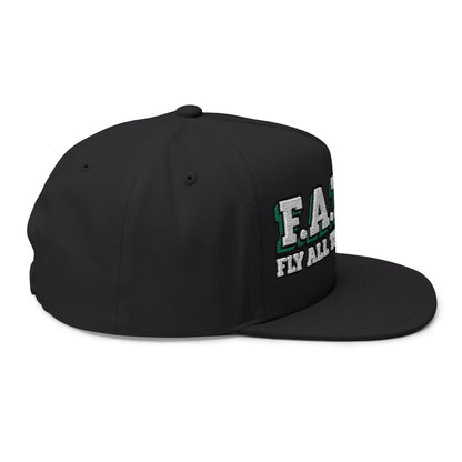 F.A.T.T New York Green Jersey Matching Snapback — Green / White | Cotton