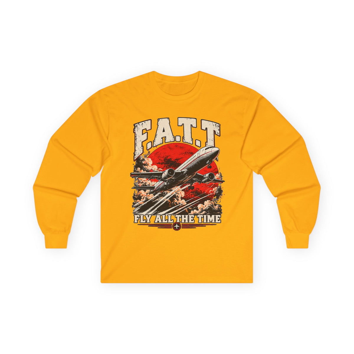 F.A.T.T Vintage Flight Graphic Long Sleeve