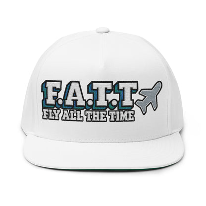 F.A.T.T Philadelphia Jersey Matching Snapback — Midnight Green / Silver | Cotton