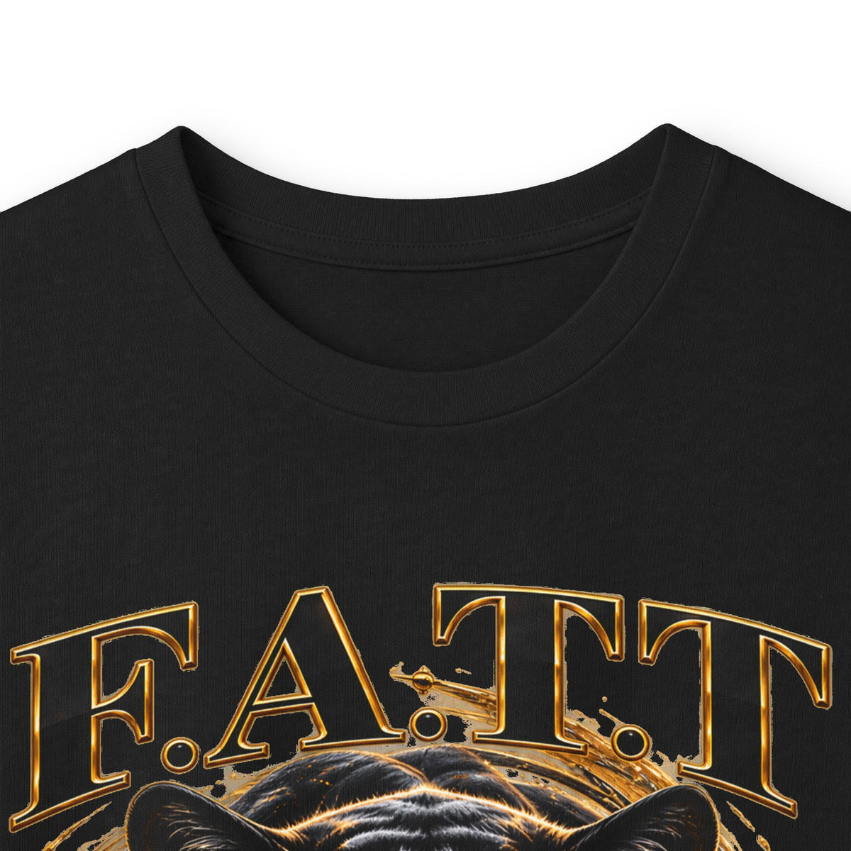 F.A.T.T Women’s Black Panther Graphic Long Sleeve