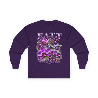 F.A.T.T Women’s Purple Orchid Graphic Long Sleeve
