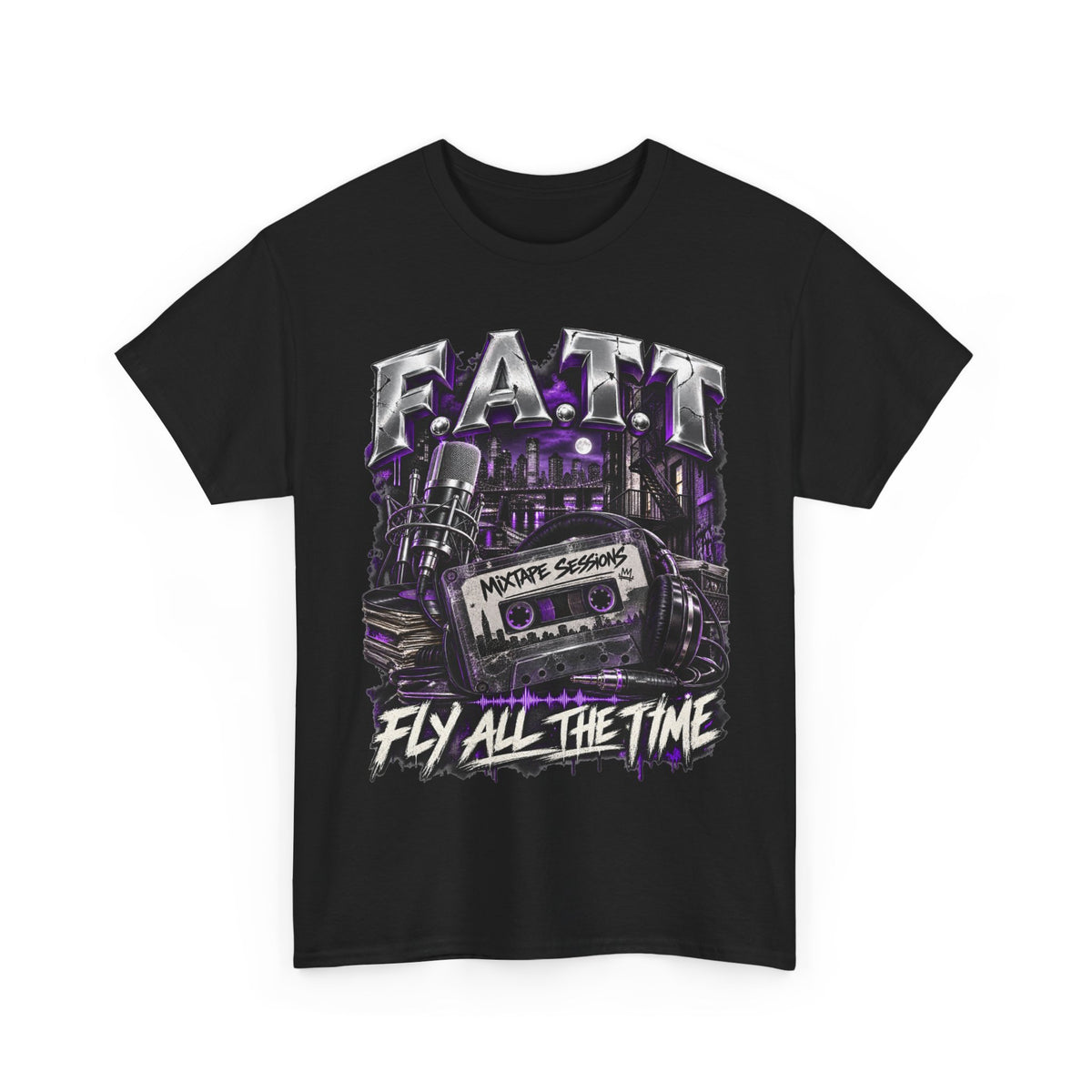 F.A.T.T Mixtape Graphic Tee — Concord | Cotton S–5XL