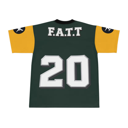 F.A.T.T #20 Football Jersey — Green Bay | Green / Gold
