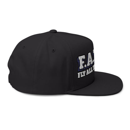 F.A.T.T Seattle Jersey Matching Snapback — Navy / Action Green | Cotton