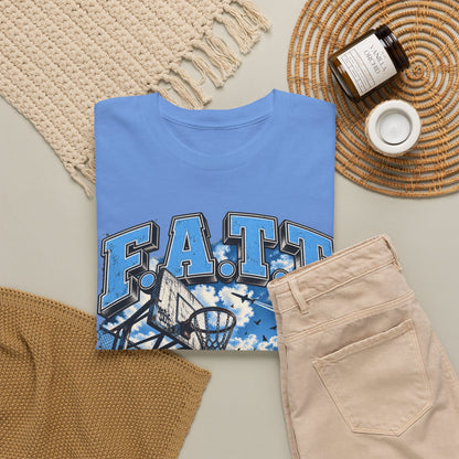 F.A.T.T Rooftop Hoops Graphic Tee — UNC | Cotton S–5XL