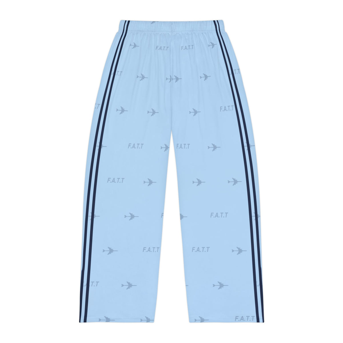 F.A.T.T Men's Flight Lounge Pants — Sky Blue / Navy