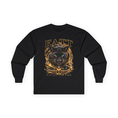 F.A.T.T Women’s Black Panther Graphic Long Sleeve