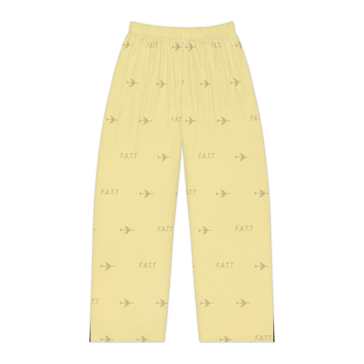 F.A.T.T Women's Flight Lounge Pants — Butter Yellow / Chocolate