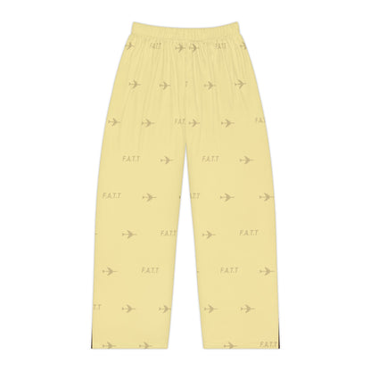 F.A.T.T Women's Flight Lounge Pants — Butter Yellow / Chocolate