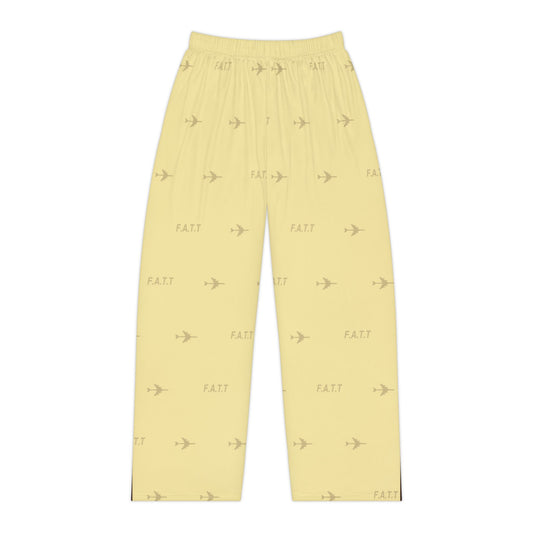 F.A.T.T Women's Flight Lounge Pants — Butter Yellow / Chocolate