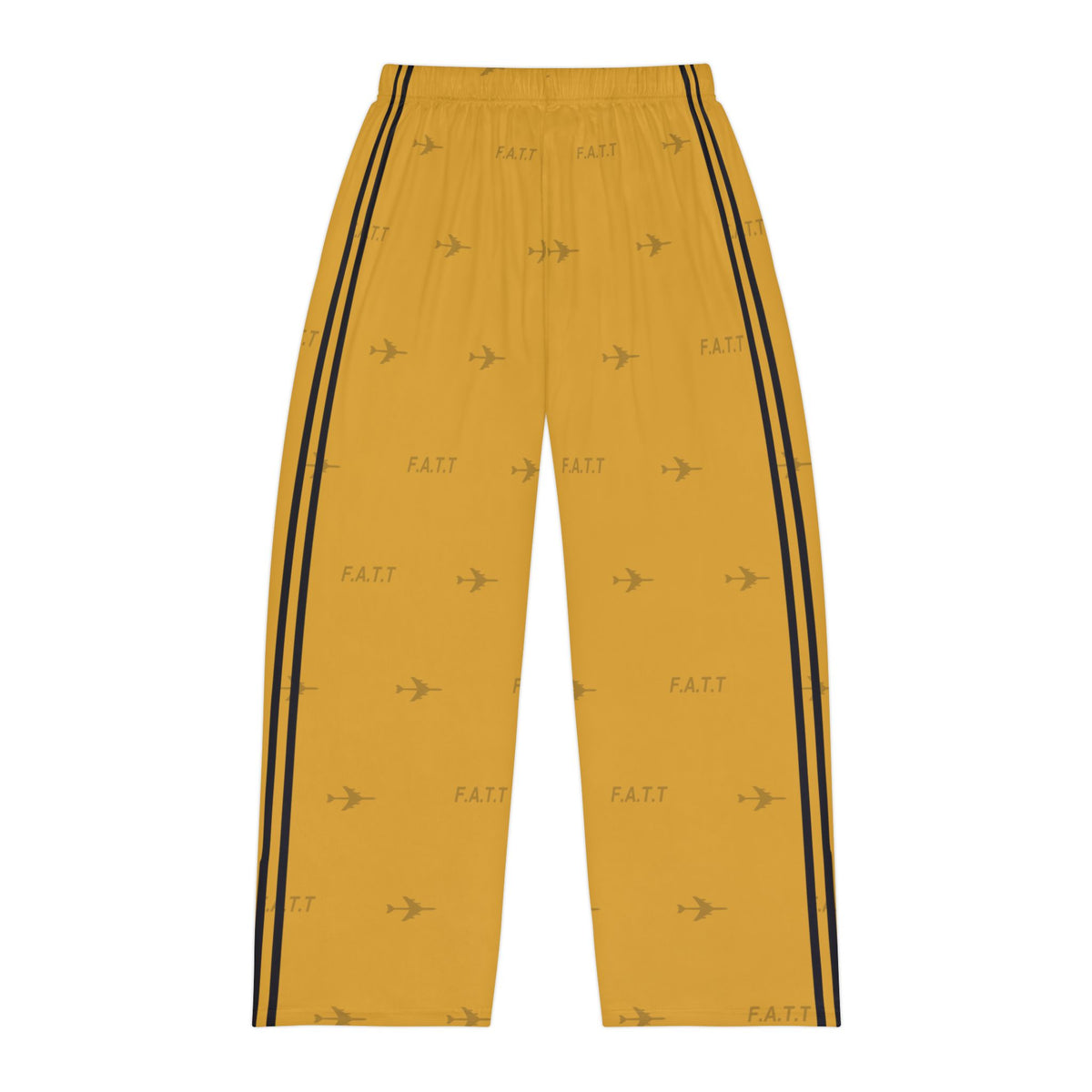 F.A.T.T Men's Flight Lounge Pants — Mustard / Black