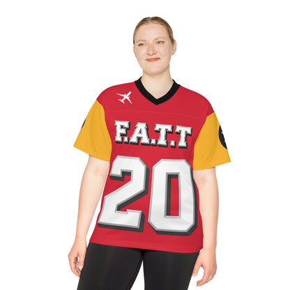 F.A.T.T #20 Football Jersey — Kansas City | Red / Gold
