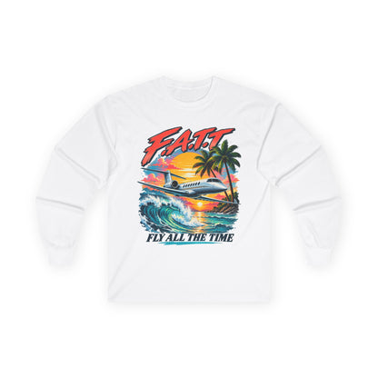 F.A.T.T Tropical Coastal Flight Graphic Long Sleeve
