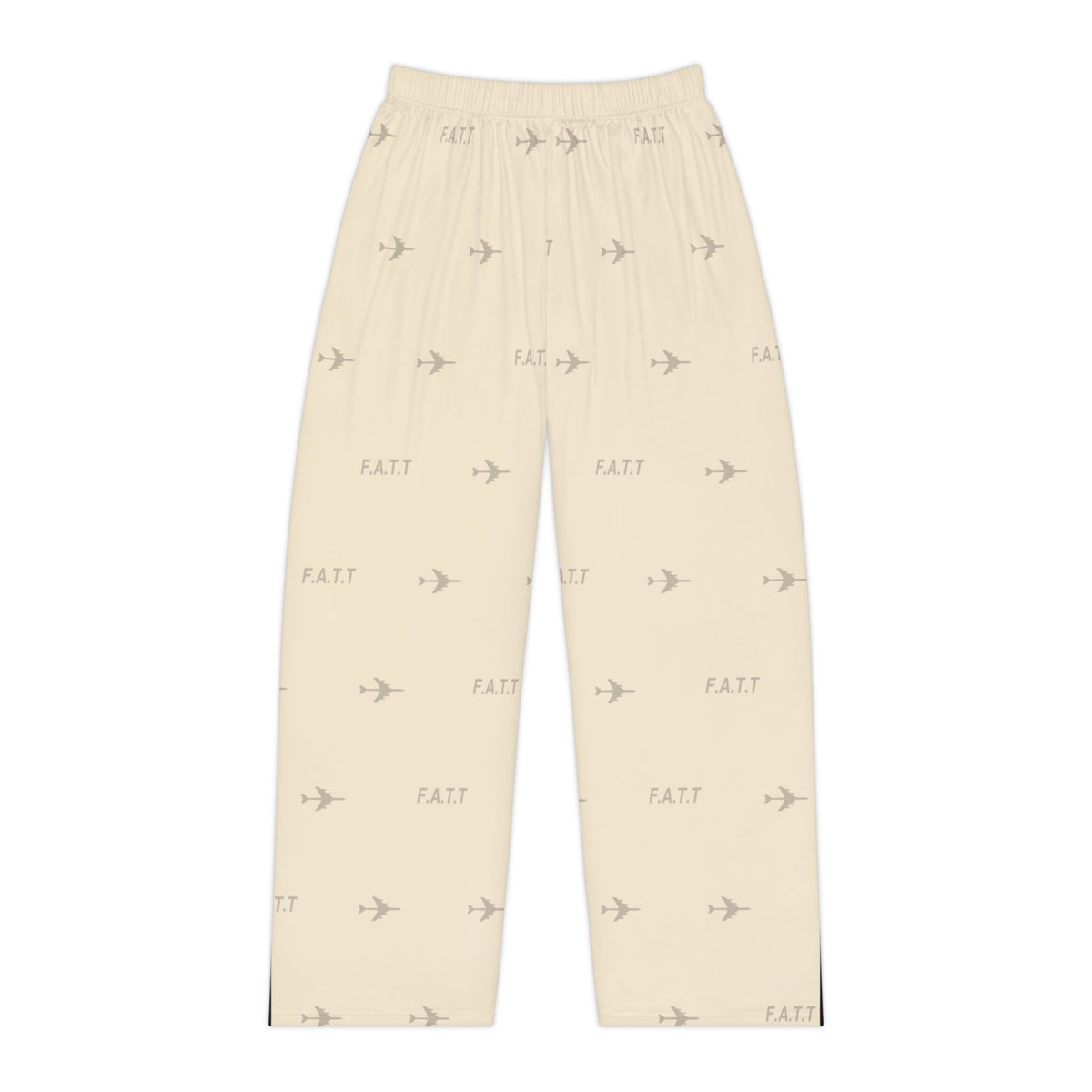 F.A.T.T Women's Flight Lounge Pants — Ivory / Black
