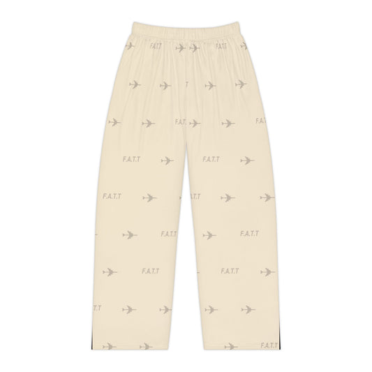 F.A.T.T Women's Flight Lounge Pants — Ivory / Black