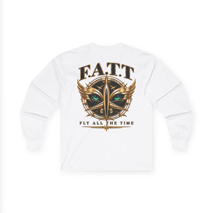 F.A.T.T Women’s Black Panther Graphic Long Sleeve