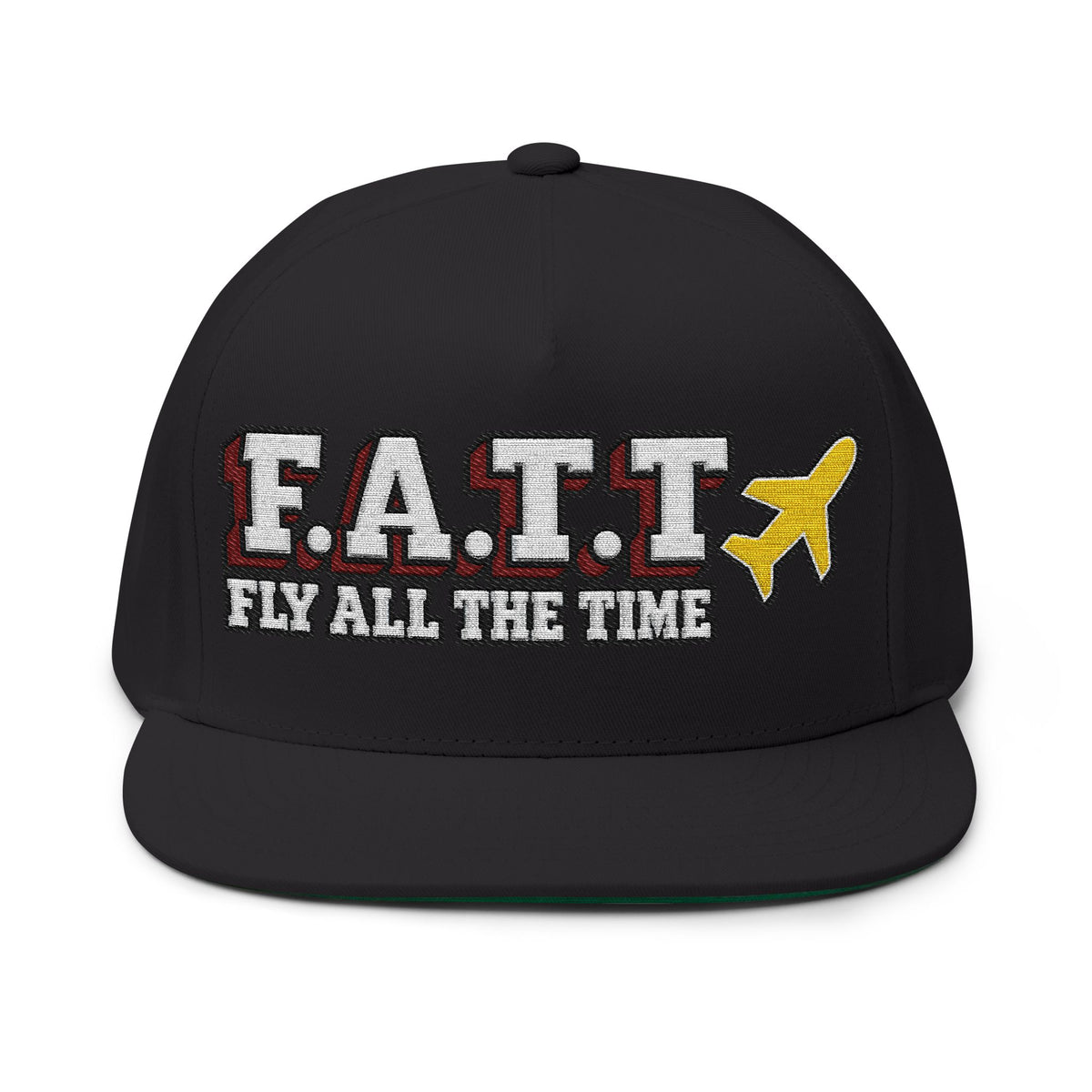 F.A.T.T Washington Jersey Matching Snapback — Burgundy / Gold | Cotton