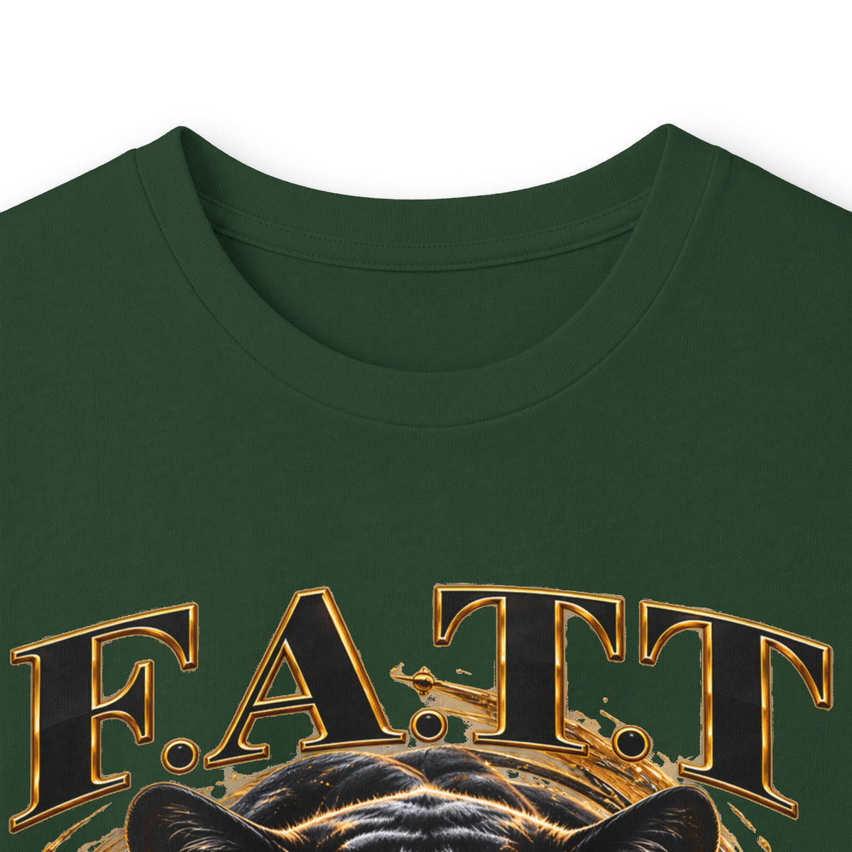 F.A.T.T Women’s Black Panther Graphic Long Sleeve