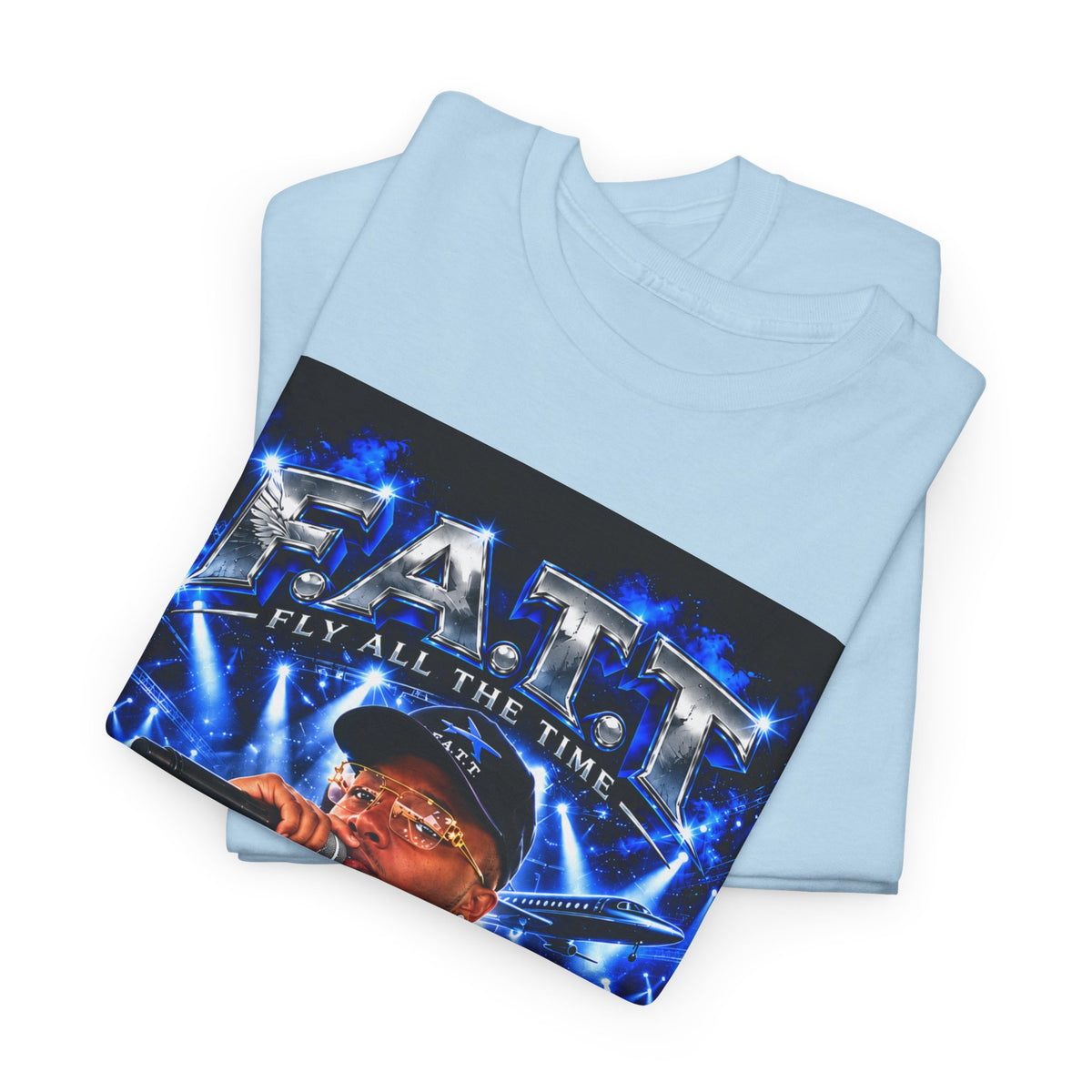 F.A.T.T Ace4K Graphic Tee — Matching Colors | 15×17 Front + Back
