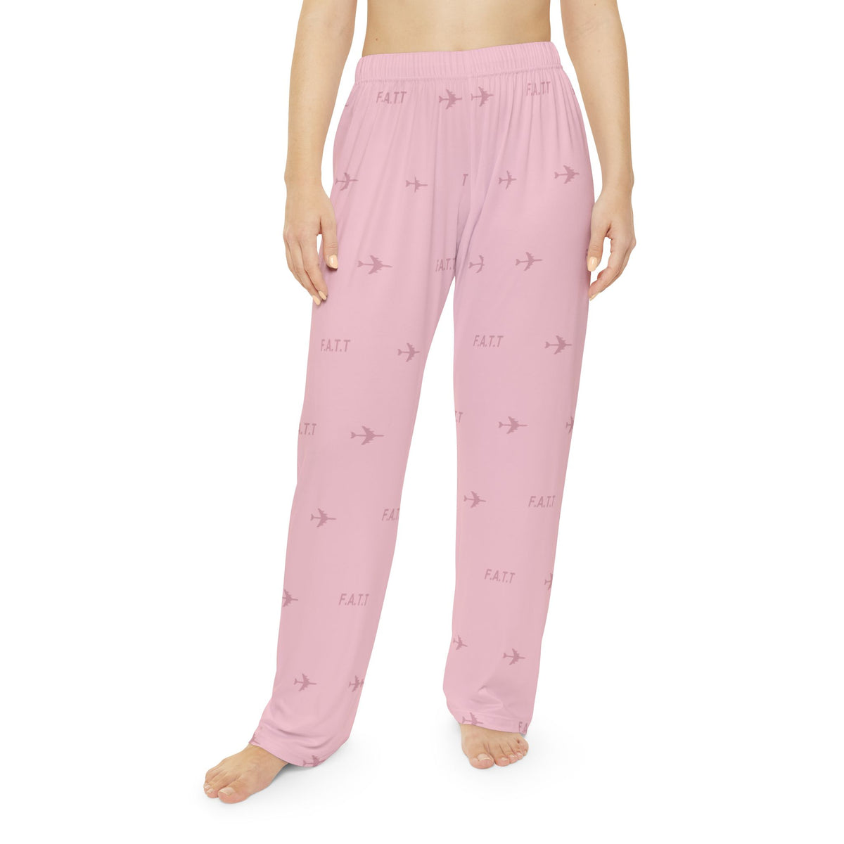 F.A.T.T Women's Flight Lounge Pants — Blush / Burgundy