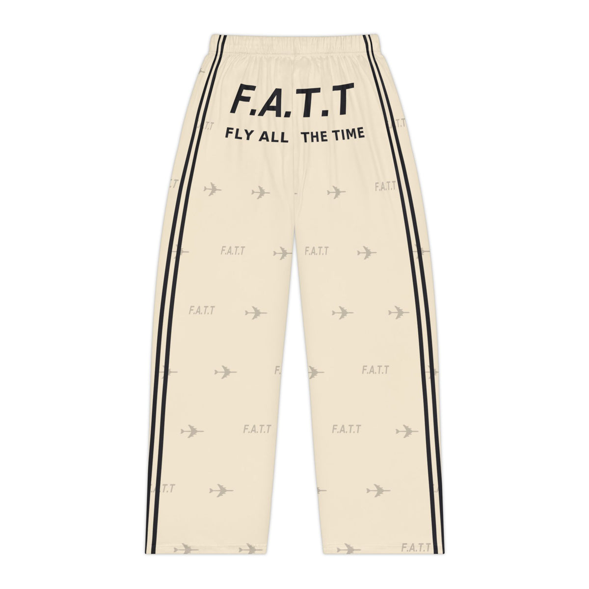 F.A.T.T Women's Flight Lounge Pants — Ivory / Black