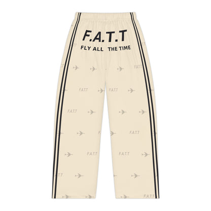 F.A.T.T Women's Flight Lounge Pants — Ivory / Black