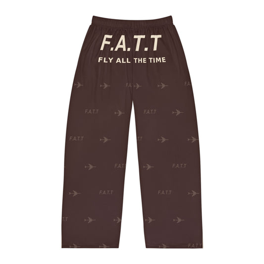 F.A.T.T Men's Flight Lounge Pants — Chocolate / Cream