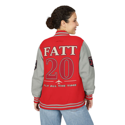 F.A.T.T Red Rose Flight #20 Varsity Jacket