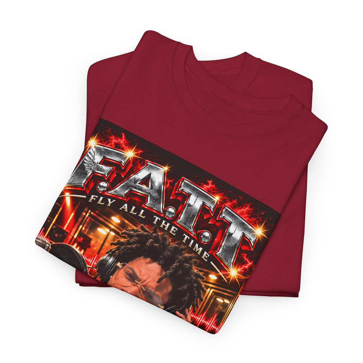 F.A.T.T Yvng Jay Graphic Tee — Matching Colors | 15×17 Front + Back