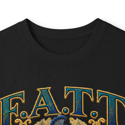 F.A.T.T Women’s Peacock Gold Graphic Long Sleeve