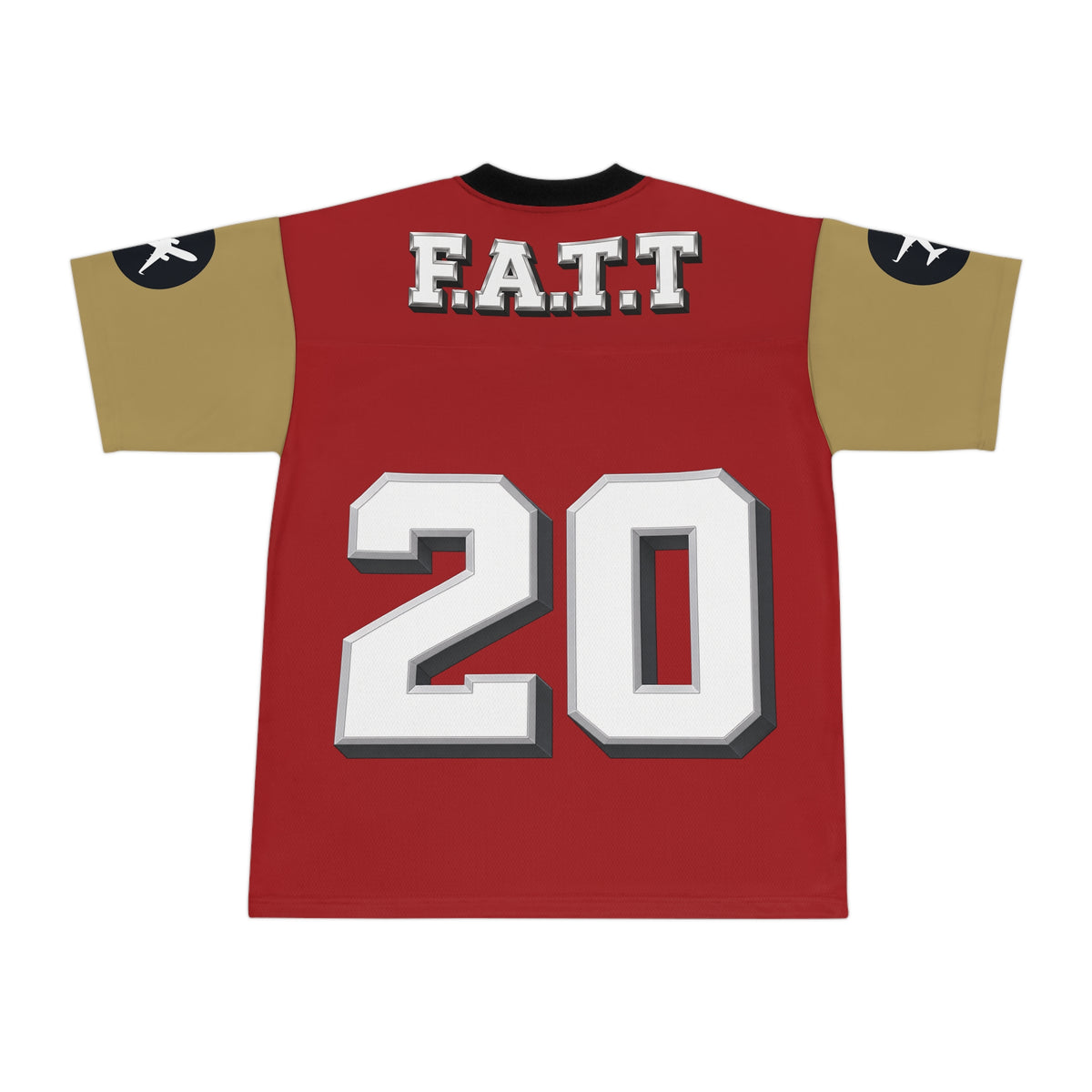 F.A.T.T #20 Football Jersey — San Francisco | Red / Gold