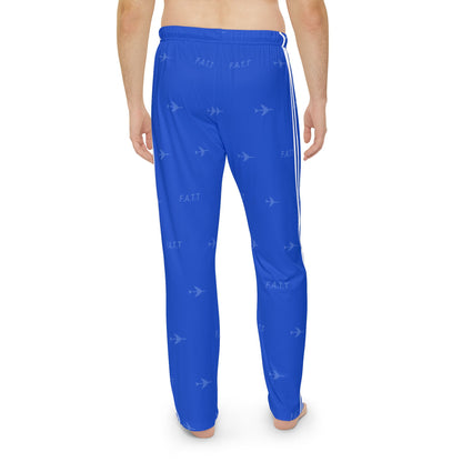 F.A.T.T Men's Flight Lounge Pants — Cobalt / White