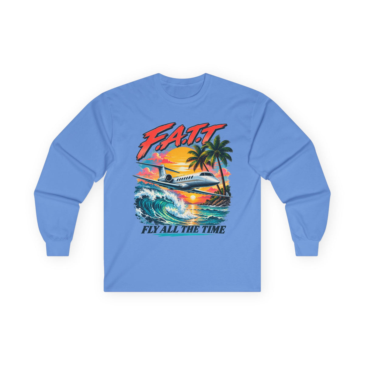 F.A.T.T Tropical Coastal Flight Graphic Long Sleeve