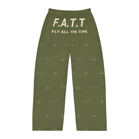 F.A.T.T Men's Flight Lounge Pants — Olive / Cream