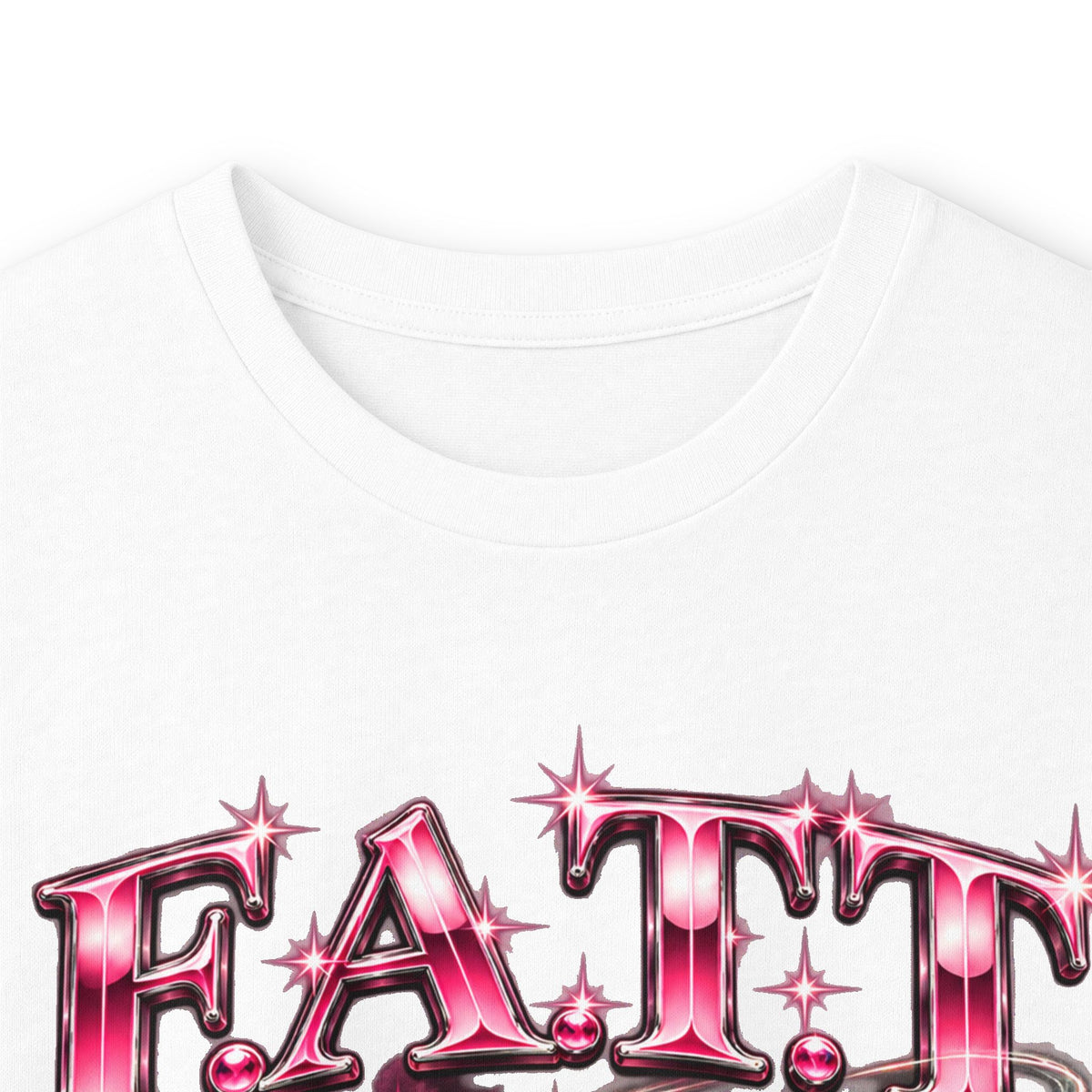 F.A.T.T Women’s Pink Butterfly Graphic Long Sleeve