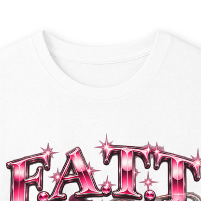 F.A.T.T Women’s Pink Butterfly Graphic Long Sleeve