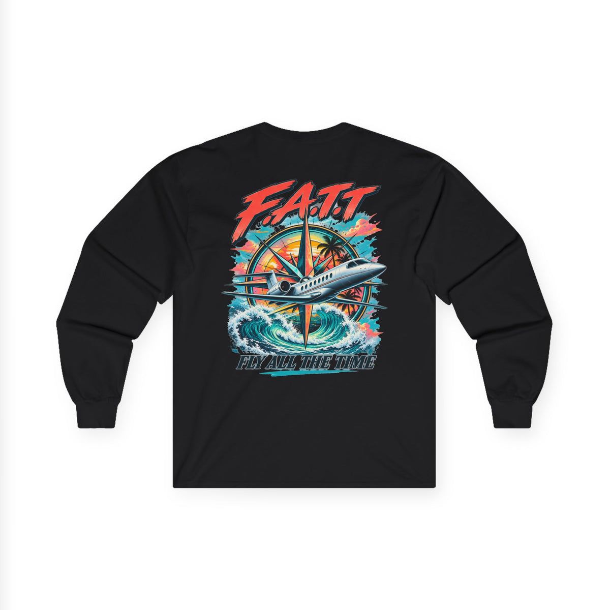 F.A.T.T Tropical Coastal Flight Graphic Long Sleeve